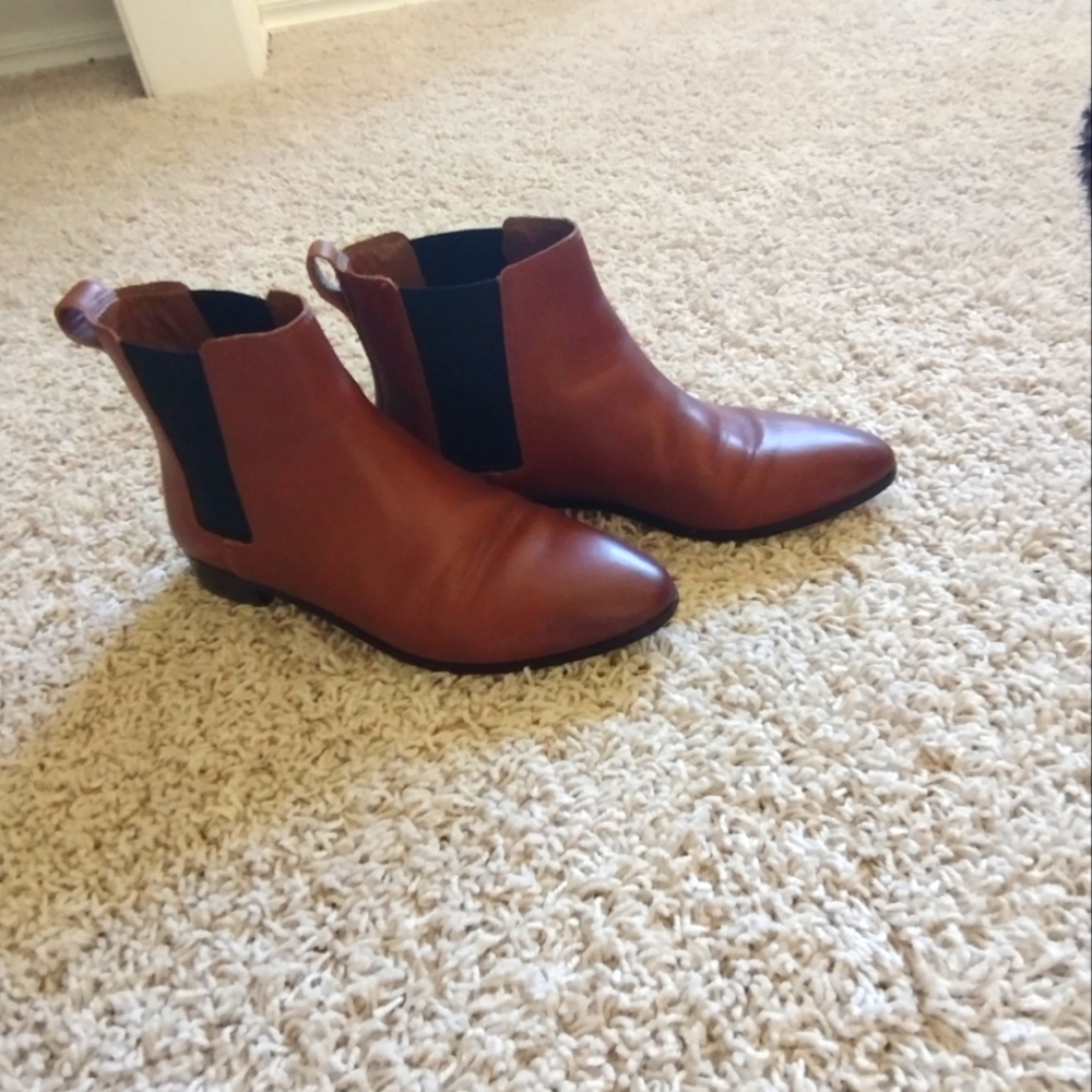 J Crew leather Chelsea boots size 6